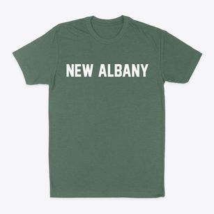New Albany Mississippi Classic Block Classic Dad T-Shirt