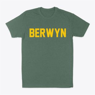 Berwyn Illinois Classic Block Classic Dad T-Shirt