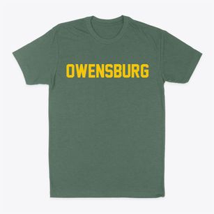 Owensburg Indiana Classic Block Classic Dad T-Shirt