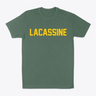 Lacassine Louisiana Classic Block Classic Dad T-Shirt