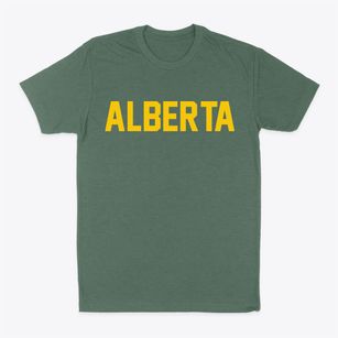 Alberta Virginia Classic Block Classic Dad T-Shirt