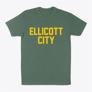 Ellicott City Maryland Classic Block Classic Dad T-Shirt