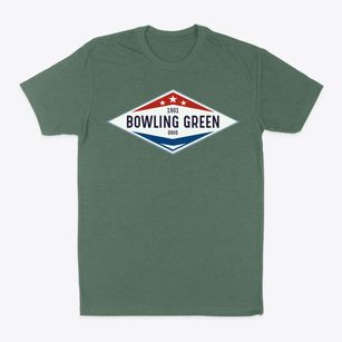 Bowling Green Ohio Diamond Star Classic Dad T-Shirt