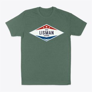Lisman Alabama Diamond Star Classic Dad T-Shirt