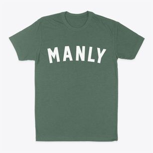Manly Iowa Classic Curve Classic Dad T-Shirt