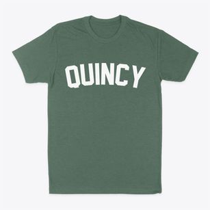 Quincy Massachusetts Classic Curve Classic Dad T-Shirt
