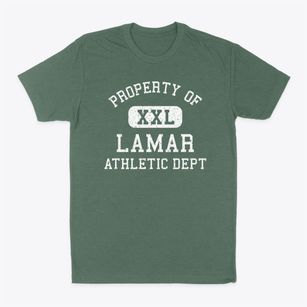 Lamar Missouri Athletic Dept Classic Dad T-Shirt