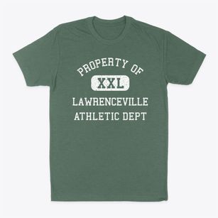 Lawrenceville Virginia Athletic Dept Classic Dad T-Shirt