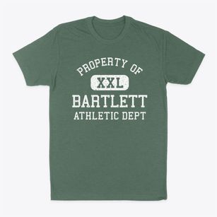Bartlett Nebraska Athletic Dept Classic Dad T-Shirt