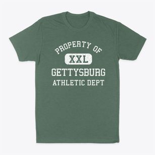 Gettysburg Pennsylvania Athletic Dept Classic Dad T-Shirt