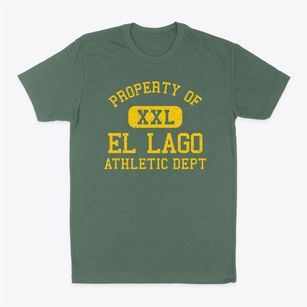 El Lago Texas Athletic Dept Classic Dad T-Shirt