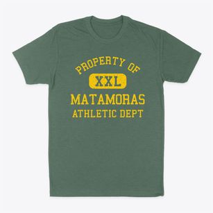 Matamoras Ohio Athletic Dept Classic Dad T-Shirt