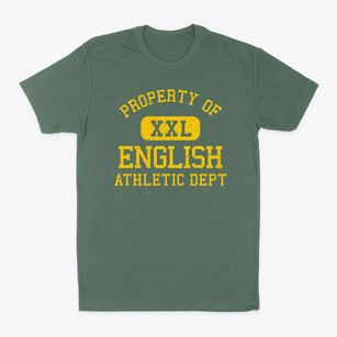 English Indiana Athletic Dept Classic Dad T-Shirt