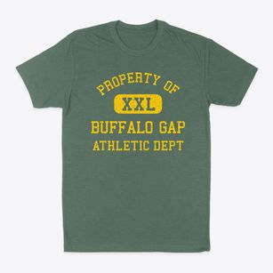 Buffalo Gap Texas Athletic Dept Classic Dad T-Shirt