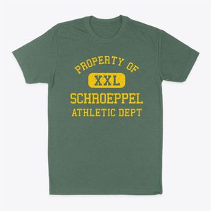 Schroeppel New York Athletic Dept Classic Dad T-Shirt