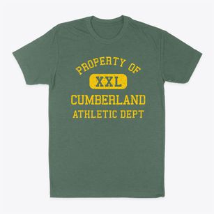 Cumberland Maine Athletic Dept Classic Dad T-Shirt