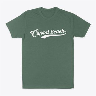 Crystal Beach New York Vintage Team Classic Dad T-Shirt