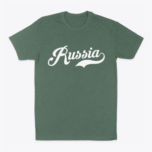 Russia Ohio Vintage Team Classic Dad T-Shirt