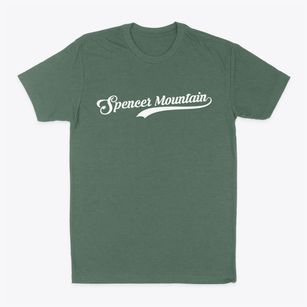 Spencer Mountain North Carolina Vintage Team Classic Dad T-Shirt