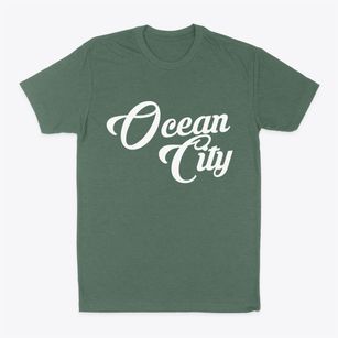 Ocean City New Jersey Vintage Team Classic Dad T-Shirt