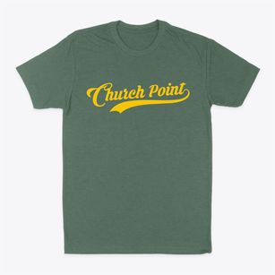 Church Point Louisiana Vintage Team Classic Dad T-Shirt