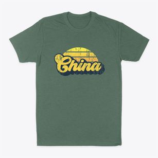 China Maine Sublime Sunset Classic Dad T-Shirt