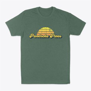 Pembroke Pines Florida Sublime Sunset Classic Dad T-Shirt