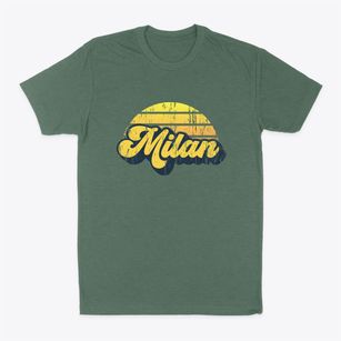Milan New Hampshire Sublime Sunset Classic Dad T-Shirt