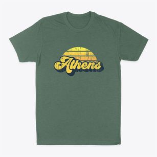 Athens Georgia Sublime Sunset Classic Dad T-Shirt