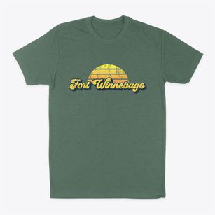 Fort Winnebago Wisconsin Sublime Sunset Classic Dad T-Shirt
