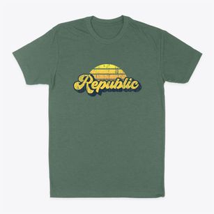 Republic Ohio Sublime Sunset Classic Dad T-Shirt