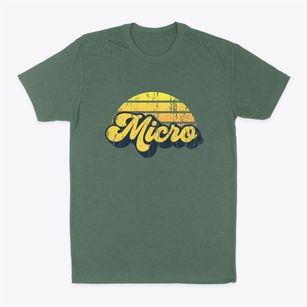 Micro North Carolina Sublime Sunset Classic Dad T-Shirt