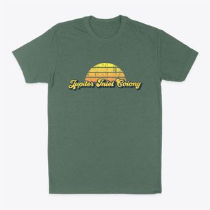 Jupiter Inlet Colony Florida Sublime Sunset Classic Dad T-Shirt
