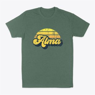 Alma Missouri Sublime Sunset Classic Dad T-Shirt