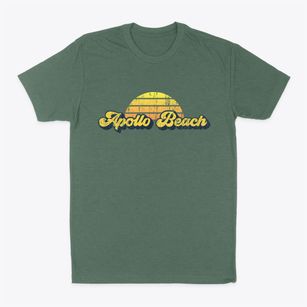 Apollo Beach Florida Sublime Sunset Classic Dad T-Shirt