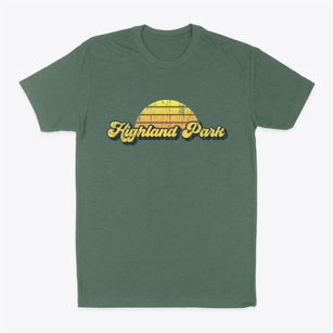 Highland Park Florida Sublime Sunset Classic Dad T-Shirt