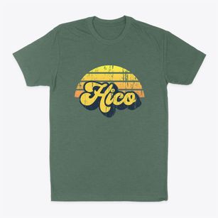 Hico West Virginia Sublime Sunset Classic Dad T-Shirt