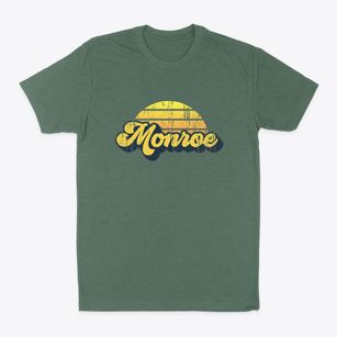 Monroe Ohio Sublime Sunset Classic Dad T-Shirt