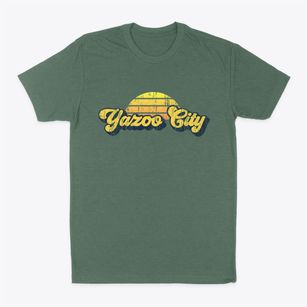 Yazoo City Mississippi Sublime Sunset Classic Dad T-Shirt