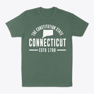  Connecticut Motto Classic Dad T-Shirt