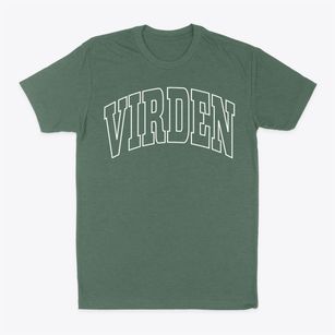 Virden Illinois Trendy Block Classic Dad T-Shirt