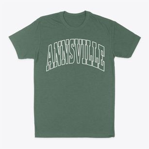 Annsville New York Trendy Block Classic Dad T-Shirt