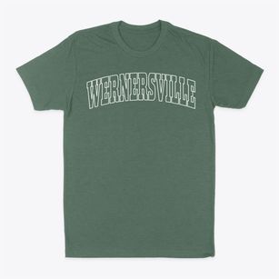 Wernersville Pennsylvania Trendy Block Classic Dad T-Shirt