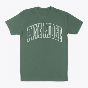 Pine Ridge Pennsylvania Trendy Block Classic Dad T-Shirt
