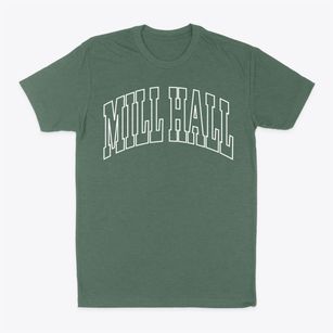 Mill Hall Pennsylvania Trendy Block Classic Dad T-Shirt