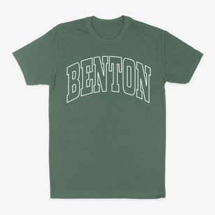 Benton Missouri Trendy Block Classic Dad T-Shirt