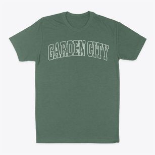 Garden City New York Trendy Block Classic Dad T-Shirt