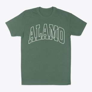 Alamo Texas Trendy Block Classic Dad T-Shirt