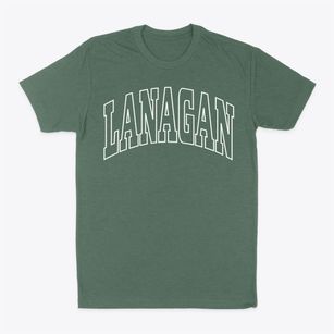 Lanagan Missouri Trendy Block Classic Dad T-Shirt