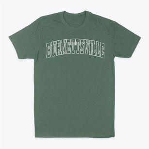 Burnettsville Indiana Trendy Block Classic Dad T-Shirt